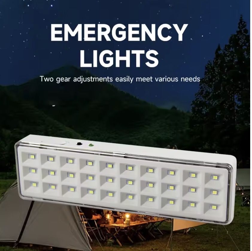 Portable Rechargeable LED Light - 6W 1200mAh -2 Modes