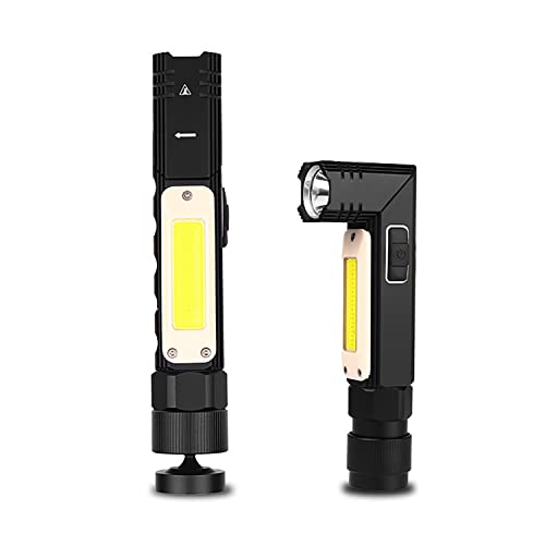 Folding Magnetic LED Work Light - USB Rechargeable-3 In 1