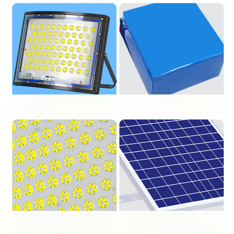 EL-Curved Lens Solar Floodlight | Outdoor Street & Road Lamp -200W