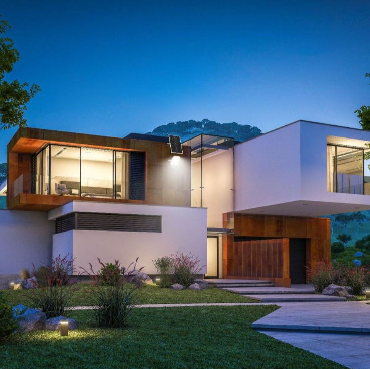 GD-JK300 3-in-1 Solar Security Light with WiFi Camera &Solar Panel-152 LEDs