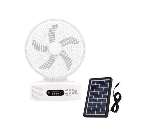 Rechargeable Solar Powered Fan