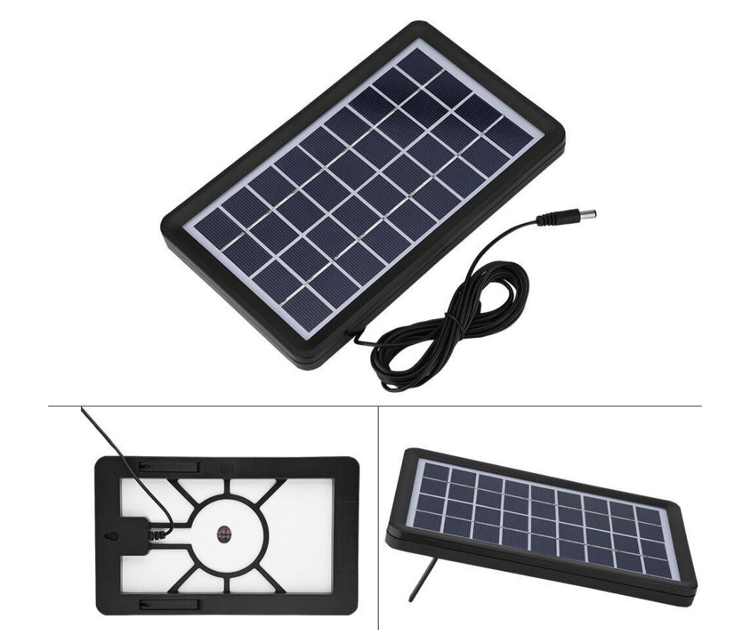 Rechargeable Solar Powered Fan