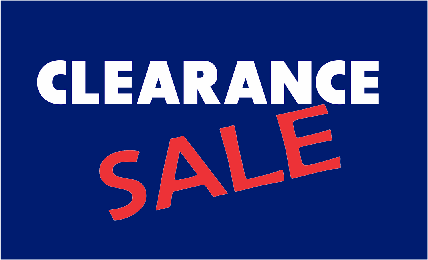 Clearance Sale