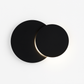 7W LED Rotatable Wall Lamp - Black Round Metal