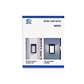 Solar Wall Light - Auto On/Off - 1800mAh Battery - Cool White