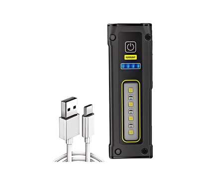 Magnetic LED Work Light - Rechargeable - Dual Beam - Power Bank