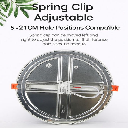 Round LED Ceiling Light Cool White - 8W