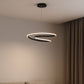 60W Spiral LED Pendant Light - Adjustable Height - 460mm