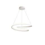 60W Spiral LED Pendant Light - Adjustable Height - 460mm