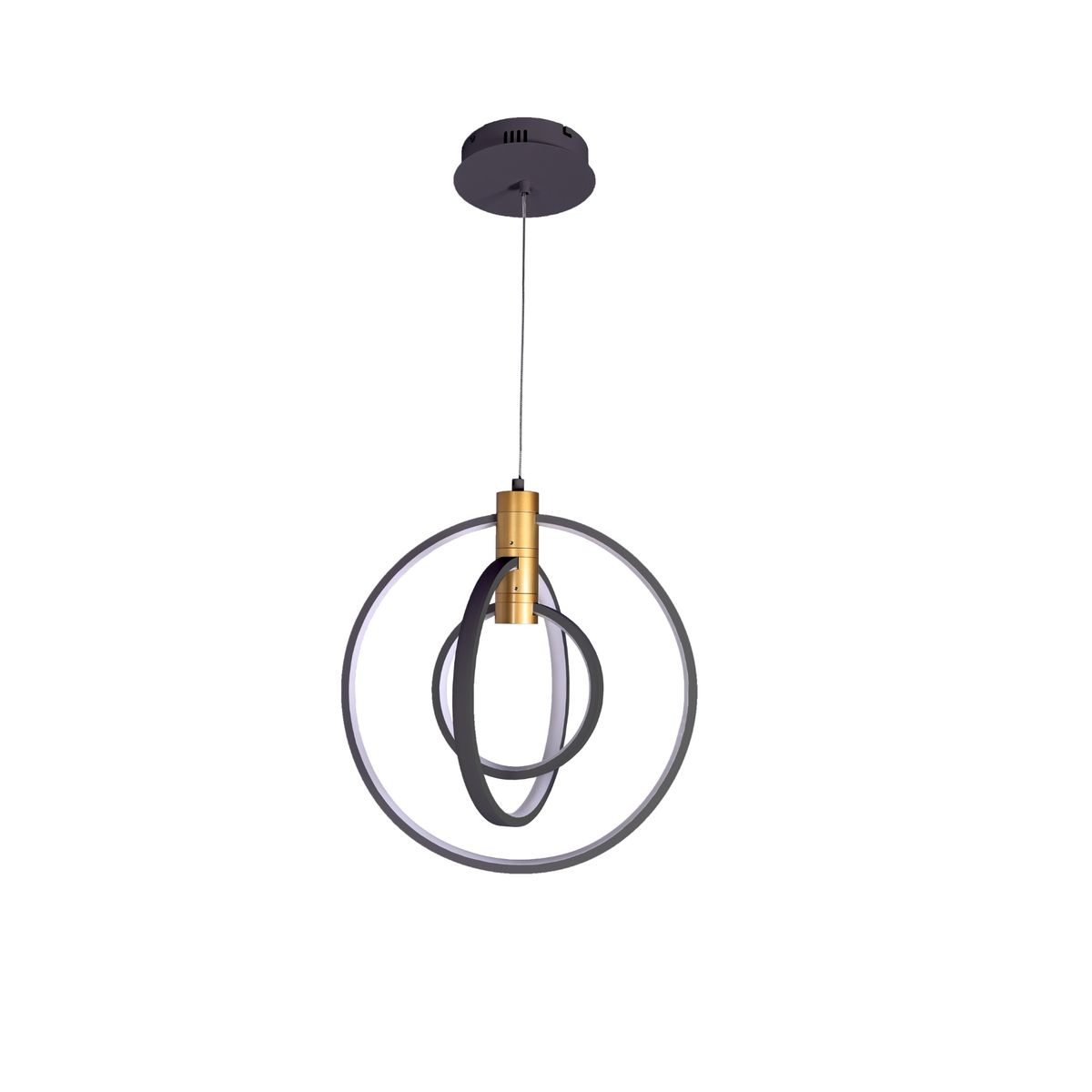 36W LED Pendant Light - Adjustable Height - Remote Controlled