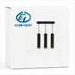 3-Head Modern Black Pendant Ceiling Light - Aluminum Design-2Pack
