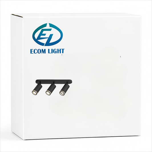 3-Head Adjustable Ceiling Spotlight - GU10 - 348mm-2Pack
