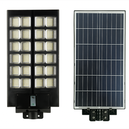 2000W Solar Street Lamp with Remote & Sensor - 2pcs