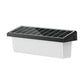 Solar LED Wall Light - Auto On at Night - 6000K Cool White