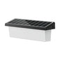 Solar LED Wall Light - Auto On at Night - 6000K Cool White