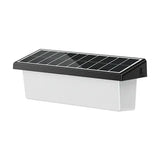 Solar LED Wall Light - Auto On at Night - 6000K Cool White
