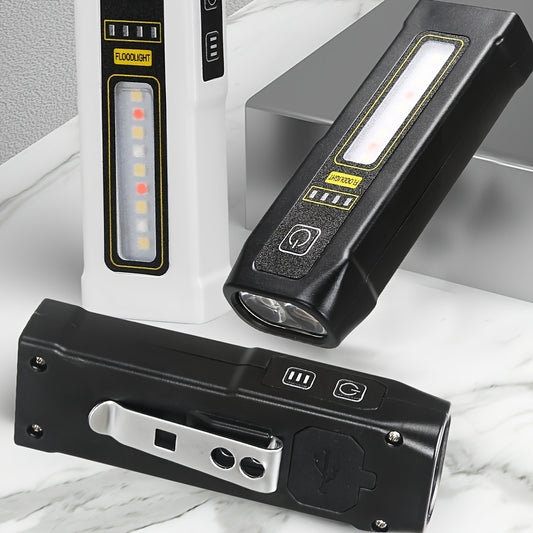 Magnetic LED Work Light - Rechargeable - Dual Beam - Power Bank