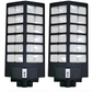 2000W Solar Street Lamp with Remote & Sensor - 2pcs