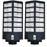 2000W Solar Street Lamp with Remote & Sensor - 2pcs