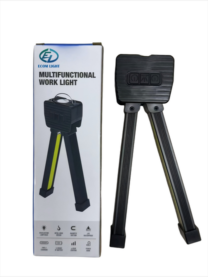 Rechargeable LED Work Light - Magnetic Base & COB Lamp