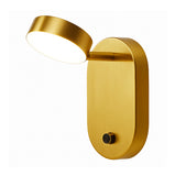 Ecomlight 7W LED Wall Light - 3-Color Dimming, Rotatable, With Switch