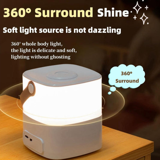 Touch LED Desk Lamp - USB-C Rechargeable - Dimmable Light Modes