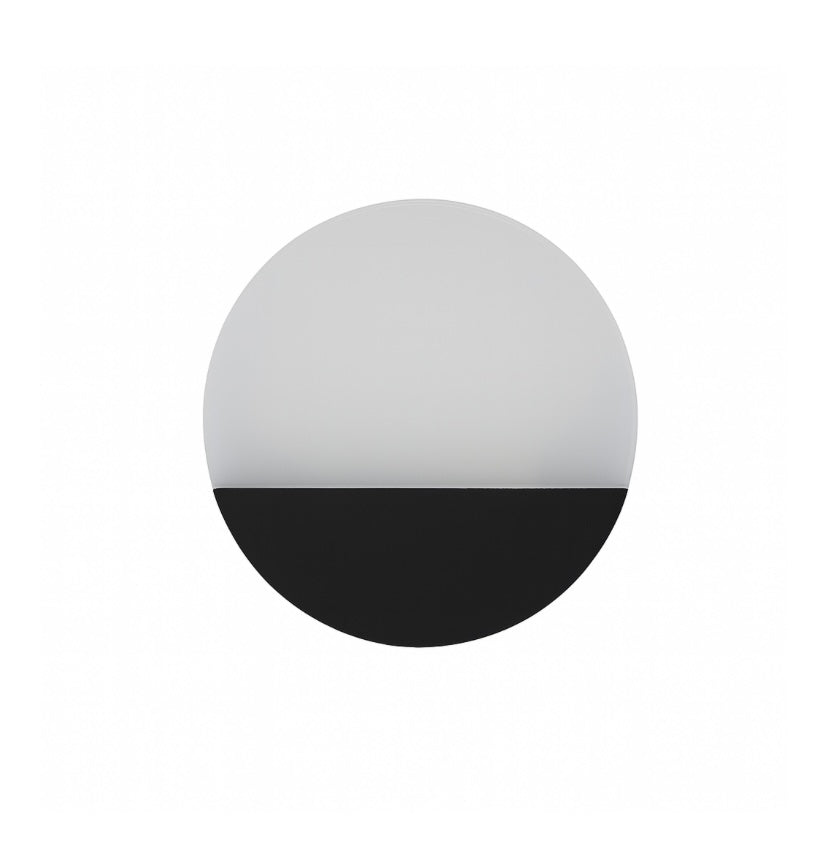 Modern Outdoor Wall Light - 3000K Warm White, Die-cast Aluminium - Black