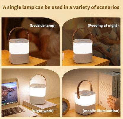 Touch LED Desk Lamp - USB-C Rechargeable - Dimmable Light Modes