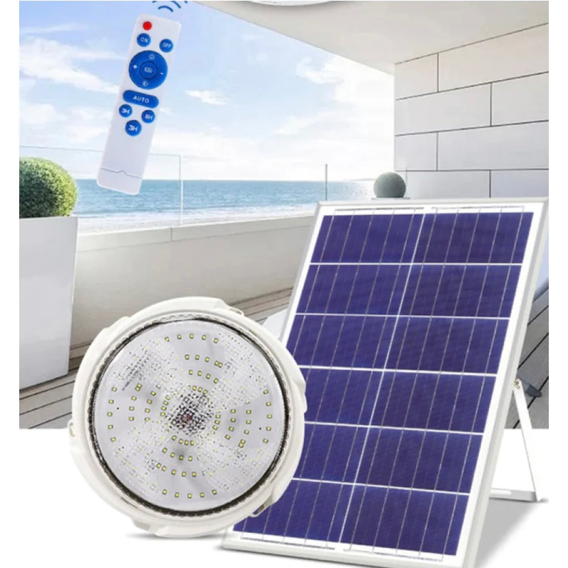 Box of 100W Solar Ceiling LED Light With Remote Control - 10pcs, 1 box