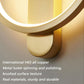Ecomlight 11W LED Copper Wall Light - 3-Color Dimming Indoor Modern Sconce