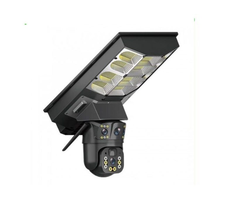 Ai Solar Smart Street Wifi Camera With Night Vision Mode only work wifi