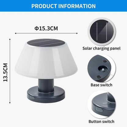 Solar Table Lamp - 4 Brightness Levels