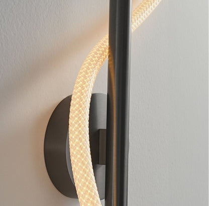 Ecomlight 10W Curved LED Wall Light 3000K Warm Indoor Sconce
