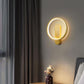 Ecomlight 11W LED Copper Wall Light - 3-Color Dimming Indoor Modern Sconce