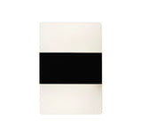 Modern Outdoor Wall Light - 3000K Warm White, Die-cast Aluminium - White