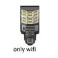 Ai Solar Smart Street Wifi Camera With Night Vision Mode only work wifi