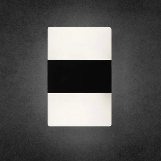 Modern Outdoor Wall Light - 3000K Warm White, Die-cast Aluminium - White