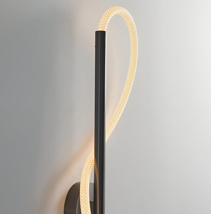 Ecomlight 10W Curved LED Wall Light 3000K Warm Indoor Sconce