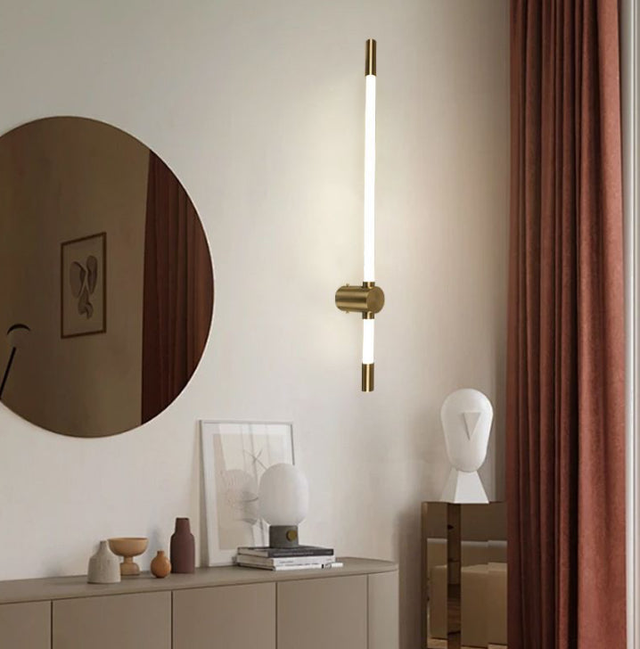 100cm Modern LED Wall Light - Minimalist Vertical Tube Design