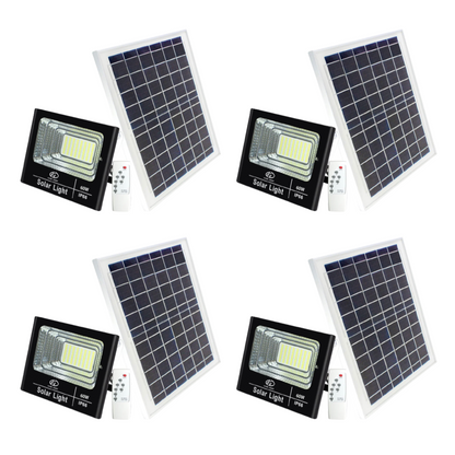 Northern Series Solar Flood Spot Light 60W -4 pack