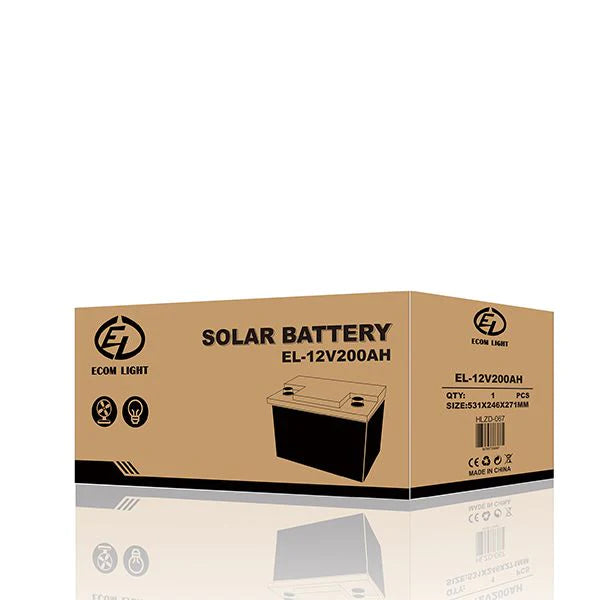 Ons inverter transformer 500W + 12V 200AH Deep Cycle Solar Gel Battery– Power Inverter Combo