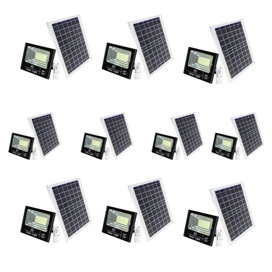 60W Solar Flood Spot Light, Northern Series - 10 x Pack