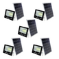 200W Solar Flood Spot Light, Northern Series - 5 x Pack