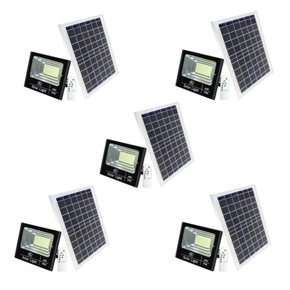 60W Solar Flood Spot Light, Northern Series - 5 x Pack