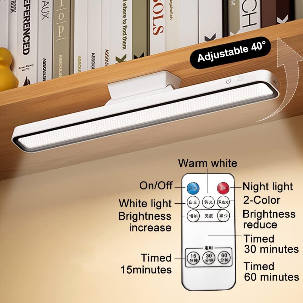 Ecomlight Magnetic LED Lamp - Stepless Dimming, Touch & Remote Control