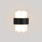 Modern Outdoor Wall Light - 3000K Warm White, Die-cast Aluminium - Transparent