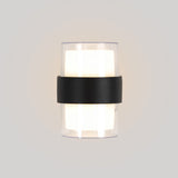 Modern Outdoor Wall Light - 3000K Warm White, Die-cast Aluminium - Transparent