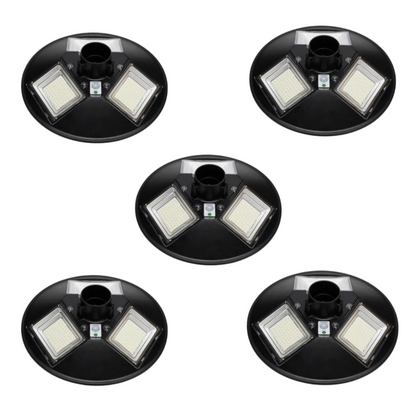 300W Solar UFO Street light With Motion censor- 5 Pack