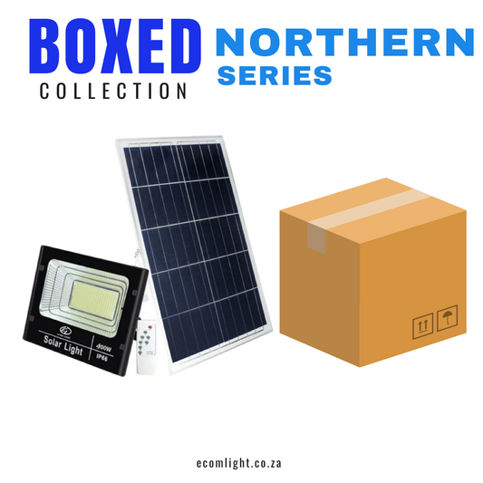 400W Solar Flood Spot Light - Northern Series 4pcs, 1 box