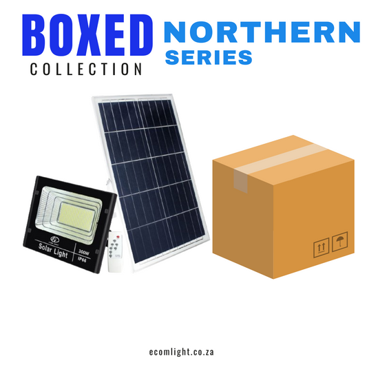 300W Solar Flood Spot Light - Northern Series 4pcs, 1 box